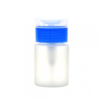 Пластиковый дозатор (60 мл.) голубой ободок